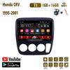 9 "Android автомобильное стерео радио для Honda CRV 1995-2001 автомобильный мультимедийный плеер DVD колонки головное устройство аудио WIFI 1 + 16 ГБ