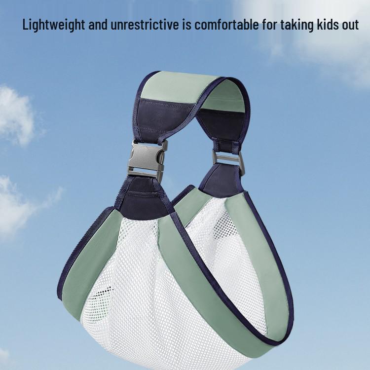 Слинг-переноска для новорожденных с поясным стульчиком, без рук