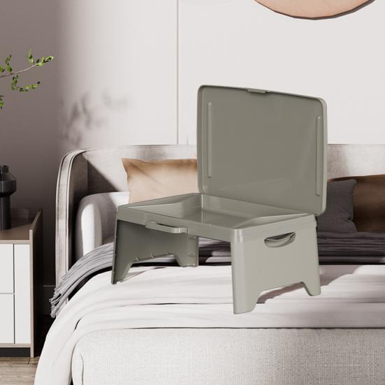 Складной стол с переносной ручкой, прочный, легкий, дорожный, стоячий, для ноутбука, компьютерный стол, мини-стол для учебы и работы студентов