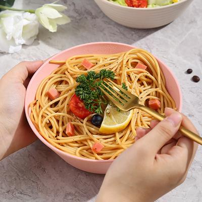 Японская миска для лапши быстрого приготовления, пригодная для мытья в микроволновой печи, большая вместимость, штабелируемая, небьющаяся, миска для риса и супа из хлопьев для столовой