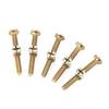 10set Flat Round Head Furniture Bolts Hex Head Hex Socket Screws Universal Barrel Nuts  For Chairs