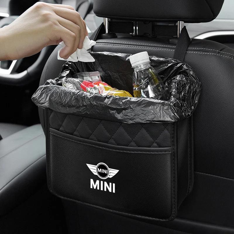 Car Seat Backseat Storage Box Auto Organizer Protector Hanging Storage Bag Travel Hanger Organizer For Mini Interior Accessories RR4