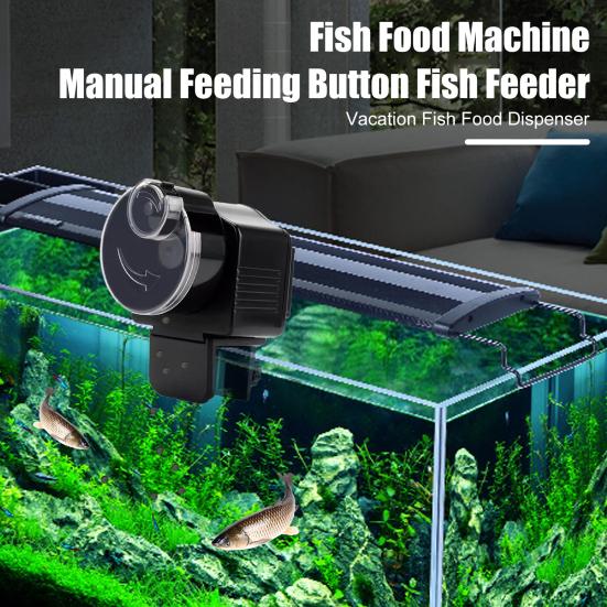 60 мл автоматическая кормушка для рыб для аквариума автоматический дозатор корма для рыб на батарейках кормушка для рыб-черепах