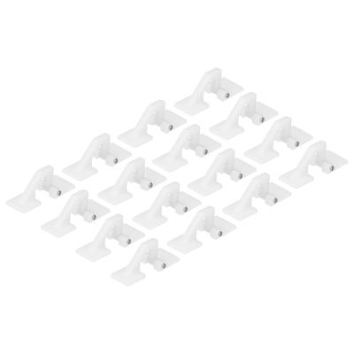 Uxcell Петли для RC, 1" x 0,4" Регулируемые петли для люка для RC моделей самолетов, Набор из 8 шт.