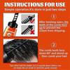 1-3X 2-in-1 Hair Oil Head Gel Brush Quick-drying Hair Gel Combs Non-greasy Hair Salon