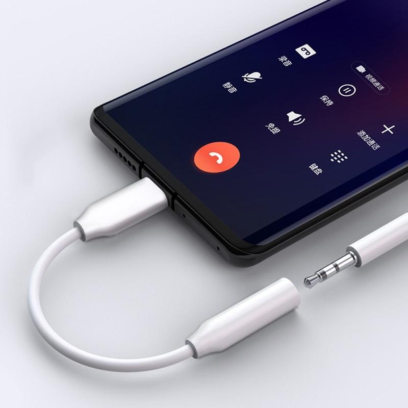 Дополнительный аудиокабель для наушников типа C с разъемом 3,5 мм, адаптер для наушников с преобразователем 3,5 мм для Samsung Galaxy Note 10 S10