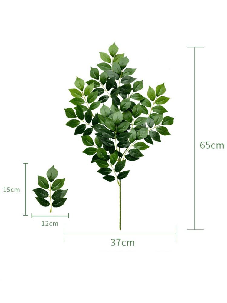 2 шт. искусственные зеленые листья, ветки, зеленое растение для свадебной арки, букет, наполнитель стола, центральные предметы, домашний декор