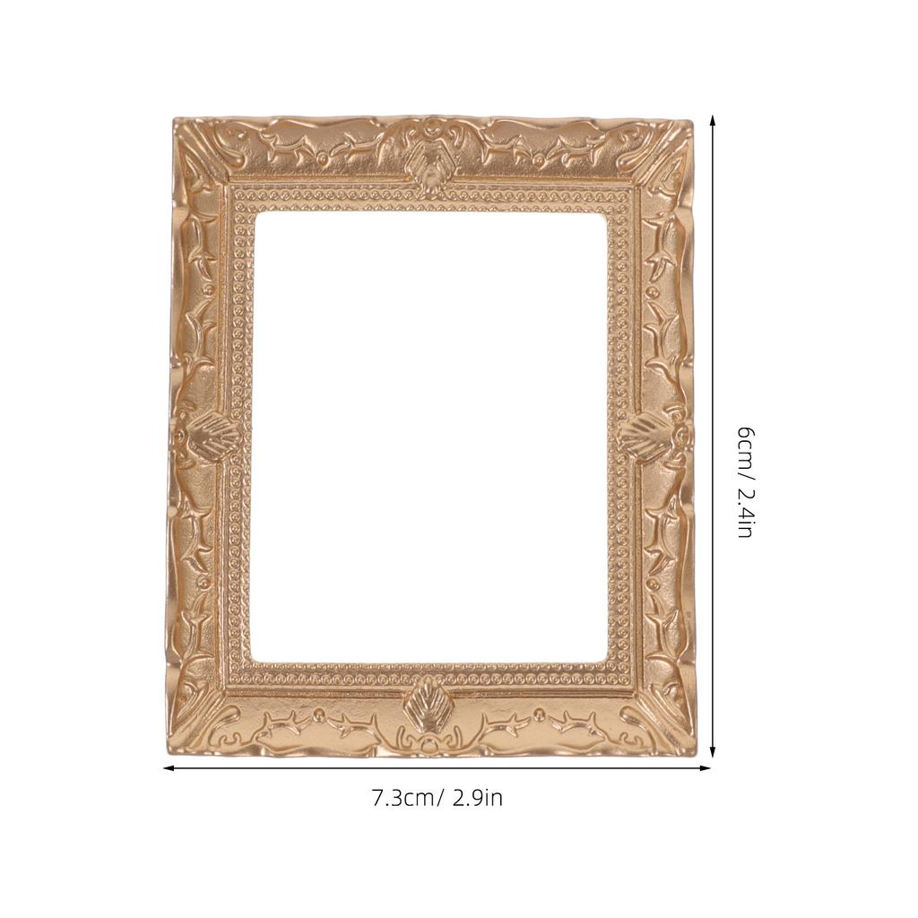 3 шт. Миниатюрная фоторамка Микро Ландшафтный декор Рамки для фотографий Домашние украшения Аксессуары Модели DIY Маленький крошечный коллаж