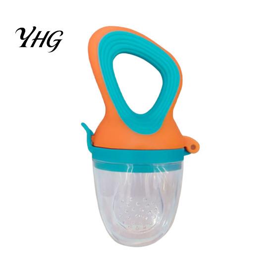 Baby Shower Gift Silicone Fruit Feeder Pacifier, Self Feeding And Teething Easy Grip Teether Relief Toy, to Hold Seamless Odorless Toddler Nibbler