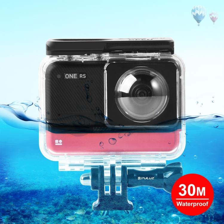 Для Insta360 One RS 360 Edition PULUZ чехол для подводного погружения на глубину 30 м водонепроницаемый корпус