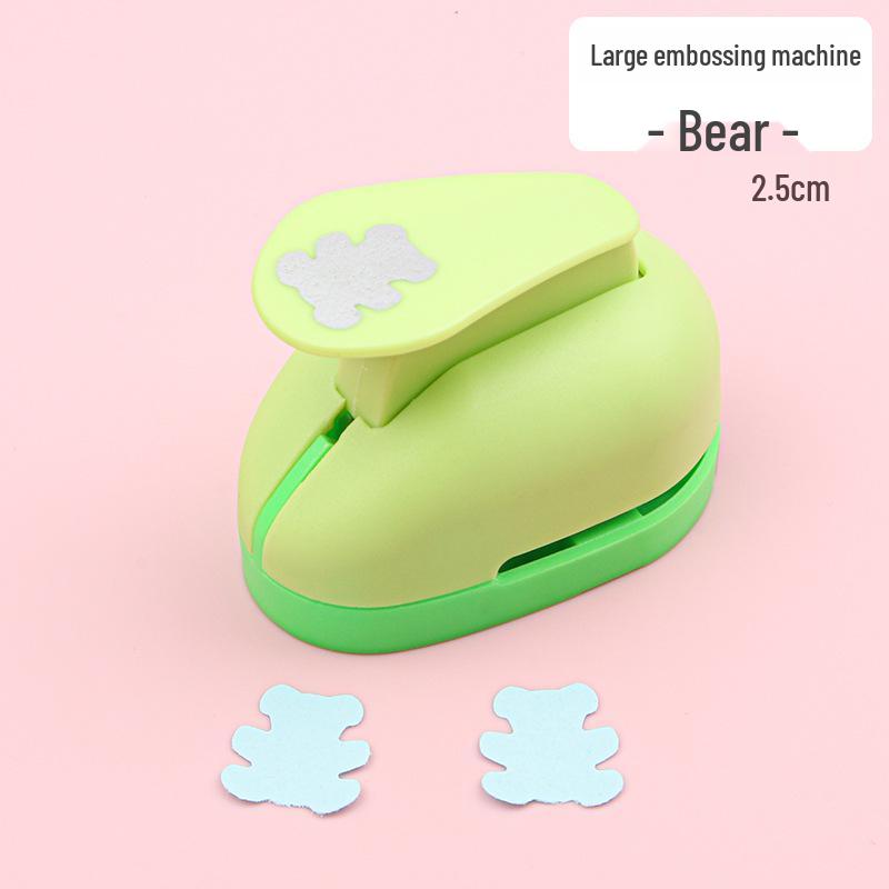 Детская машина для тиснения бумаги своими руками - Легкий дырокол для цветов для образовательной деятельности в детском саду