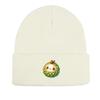 Cartoon Jackfruit Warm Knitted Cap Beanie, Fruit Woman Cap Cuff Fit Simple Headwear Knit Cap Beanie