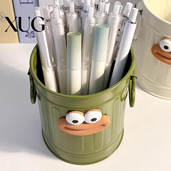 Pen Holder for Desk Cartoon Large Capacity Storage Organizer Pens Pencils Markers Crayons Container Home Office Eco-friendly