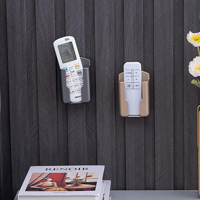 Держатель пульта дистанционного управления, настенный ящик для хранения косметики, полка для ванной, клейкая полка для хранения, чехол для мобильного телефона