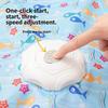 Electric Interactive Cat Play Mat Simulated Moving Prey Auto Modes Soft Plush Surface Toy for Indoor Cats Kittens