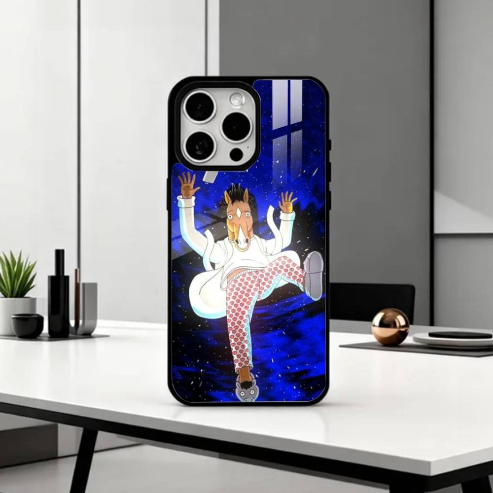 Чехол для телефона S-Sad B-BoJack Horseman для iPhone 17, 16, 15, 14, 13, 12, 11 Plus, Pro Max Магнитный для беспроводной зарядки Magsafe