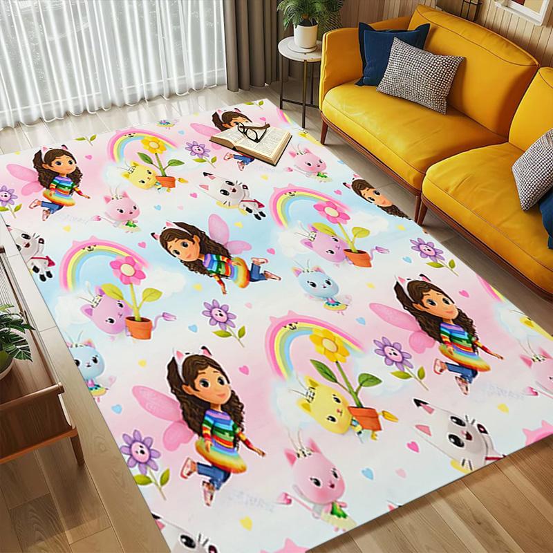 Fairy Fantasy Living Room Non-Slip Area Rug Soft Carpet for Bedroom Game Playroom Sofa Office Home Decor Doormat Christmas Gift C9211893
