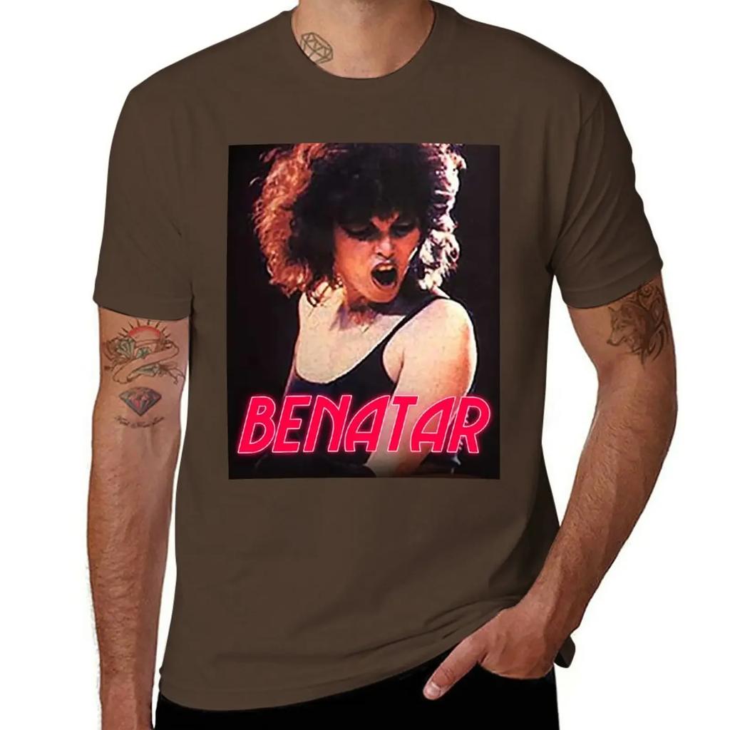 Pat Benatar T-Shirt customizeds graphics mens plain t shirts