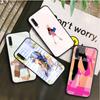 Модный женский закаленный стеклянный чехол для Samsung Galaxy A10S A10E A20S A20E A30S A40 A50S A60 A70 A80 A90 A6 A7 A8 чехол-оболочка