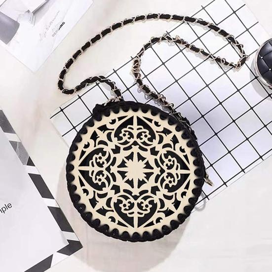 2 шт., креативная неокрашенная легкая сумка, вязаная крючком, деревянная основа, пустая корзина, дно, деревянные швейные инструменты