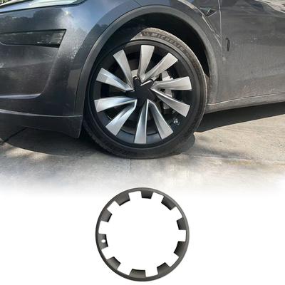Для Tesla Model Y 2025 Juniper 20-дюймовые колеса ABS Защитная накладка на диск Колпак колеса автомобиля Накладка на колпак Устойчивая к царапинам отделка колпака