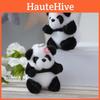 Plush Panda Backpack Pendant Keychain Cartoon Bag Decorations Toy Gift Kids