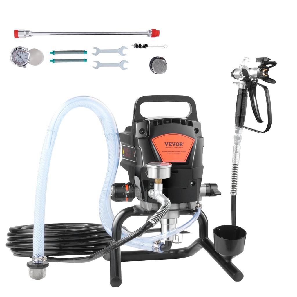 VEVOR Stand Airless Paint Sprayer, 950W 3000PSI High Efficiency Electric Airless Sprayer, Fine And Even Painting Effect