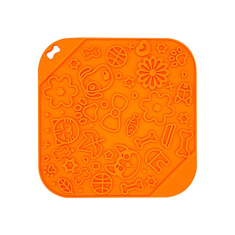 SW Силиконовая licking pad для домашних животных, форма елки, цветка, для кошек, собак, тарелка-медленница для питомца, присоска, пищевая тренировка, коврик для кормления, миска
