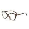 Cat Eye Frame Computer Eyeglasses Large Frame Finished Myopia Glasses  Student
