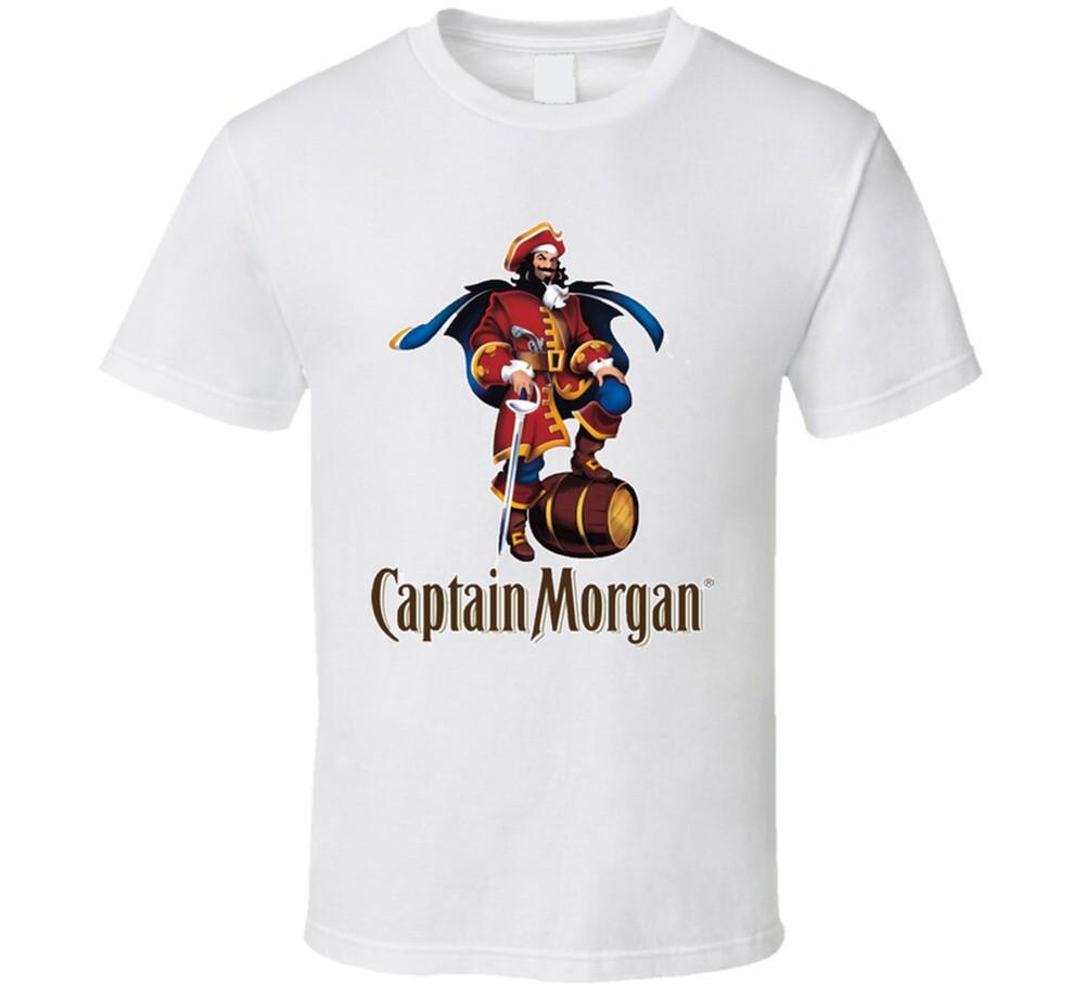 Captain Morgan Pirate Barrel Graphic T-shirt