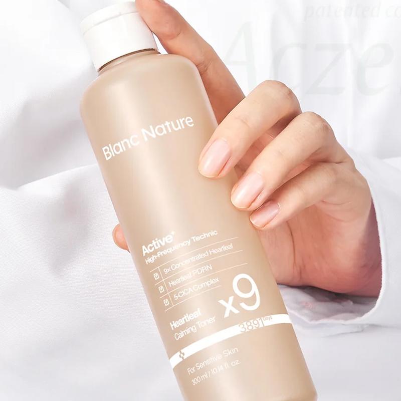 Blanc Nature 9x Концентрированный успокаивающий тоник с центеллой азиатской 300 мл