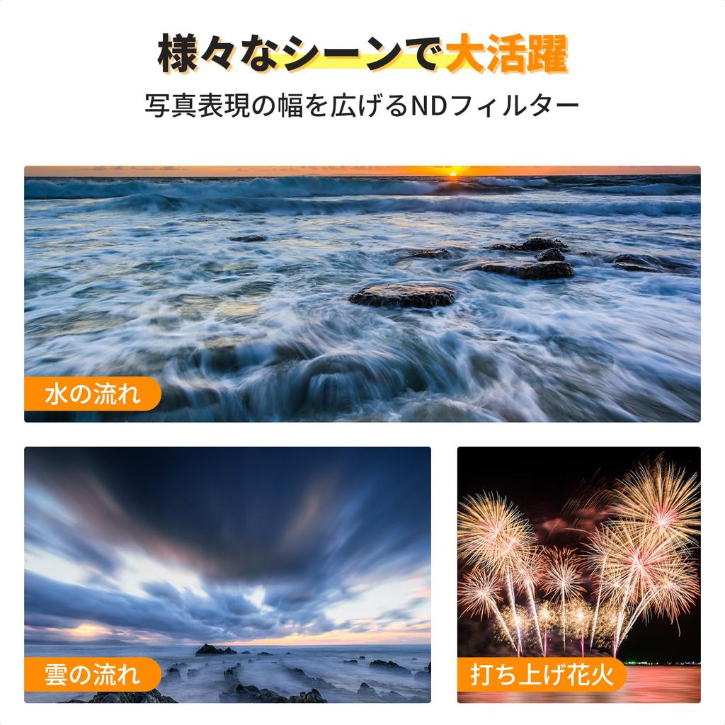 Concept 112mm ND Filter ND1000 for Nikon Z Lens Ultra Thin Multilayer Nano Coating Water Repellent Stain Resistant Oil Resistant Neutral Density