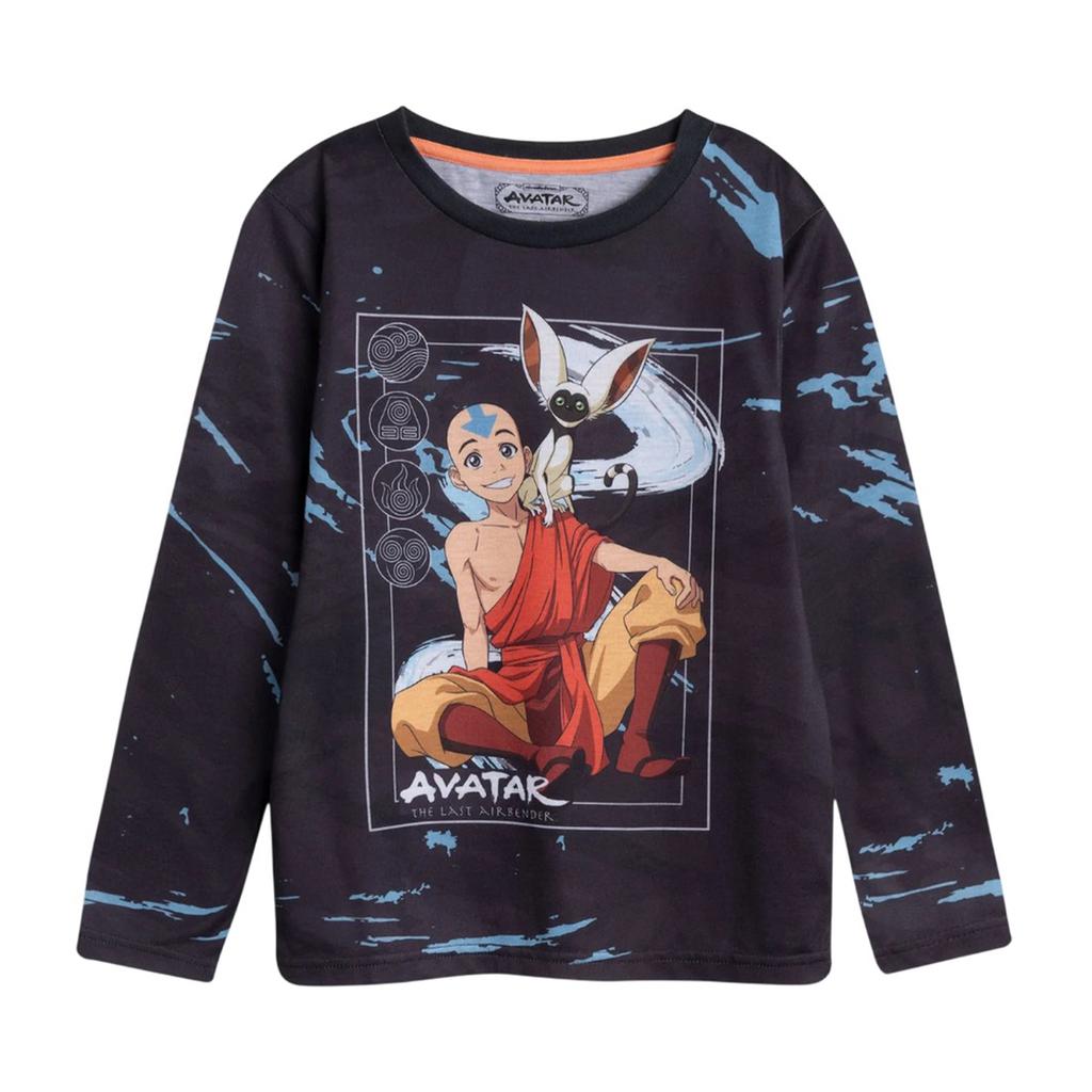 Avatar: The Last Airbender Boys Character Long-Sleeved Long Pyjama Set