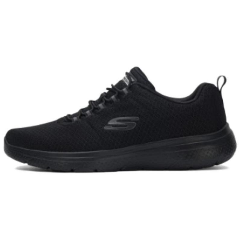 Skechers Мужская универсальная повседневная обувь из пены с эффектом памяти, черная, 8790258-BBK