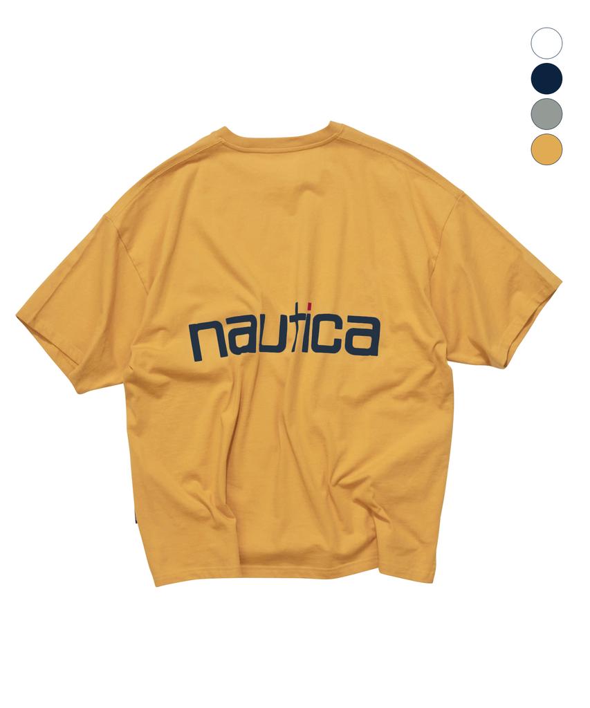 Классическая футболка NAUTICA с надписью (4 цвета) Nts5616