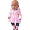 43 см Одежда для куклы Пуховики Теплое пальто для куклы American Girl Аксессуары Мода Новый костюм пуховиков Baby Born 18-дюймовая кукла