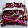 3D Retro Dragon Printed Bedding Sets Exquisite Bed Supplies Set Duvet Cover Bed Comforter Set Bedding Set Luxury Birthday Gift