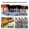 Stainless Steel Crowd Control Stanchion Set