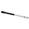 White Pen Spinning Black Non Slip Coated Beginner Spin Pen  Office