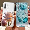 For Samsung Galaxy A23 Elegant Floral Butterfly Phone Case For Samsug A23 5G 4G SM-A235F SM-A236B Soft Silicone TPU Cases