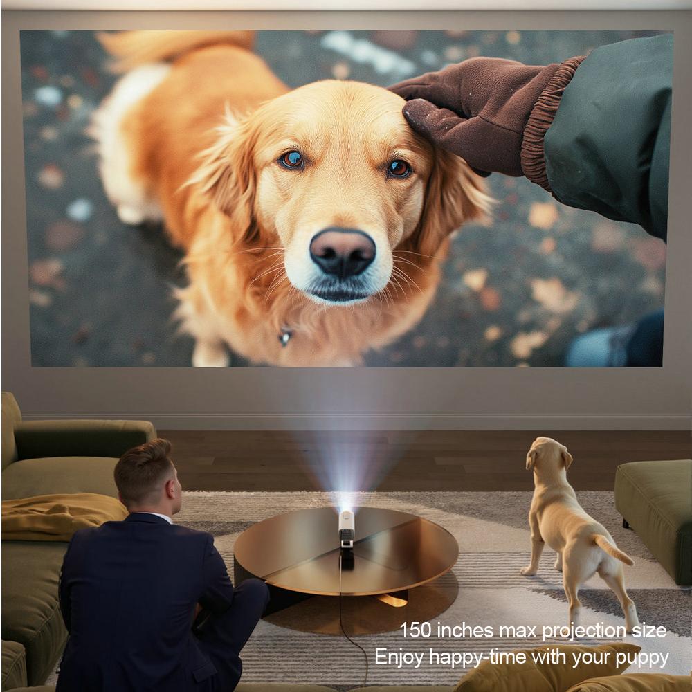 Новинка Vivicine Y1S Pro Портативный HD Android 12 WIFI LED Проектор для Домашнего Кинотеатра, Просмотра Фильмов, Игр