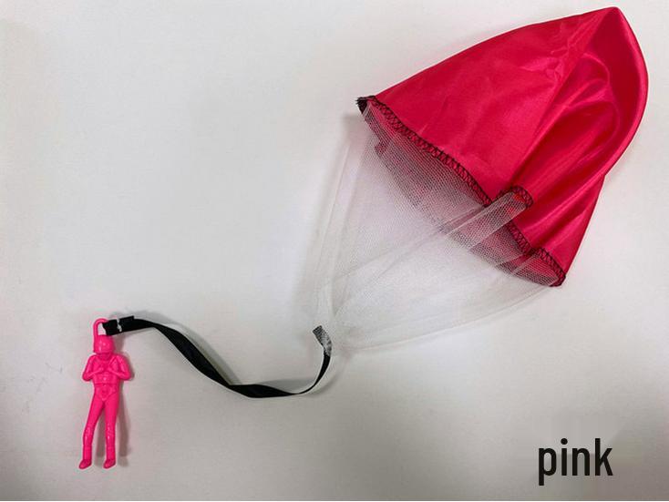 Kids' Hand-Thrown Parachute Toy Soldier for Outdoor Play