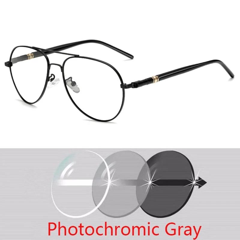 Поляризационные солнцезащитные очки для близоруких пилотов по рецепту, мужские и женские солнцезащитные очки для вождения, очки с диоптриями -0,5 -1,0 -1,5 до -6,0