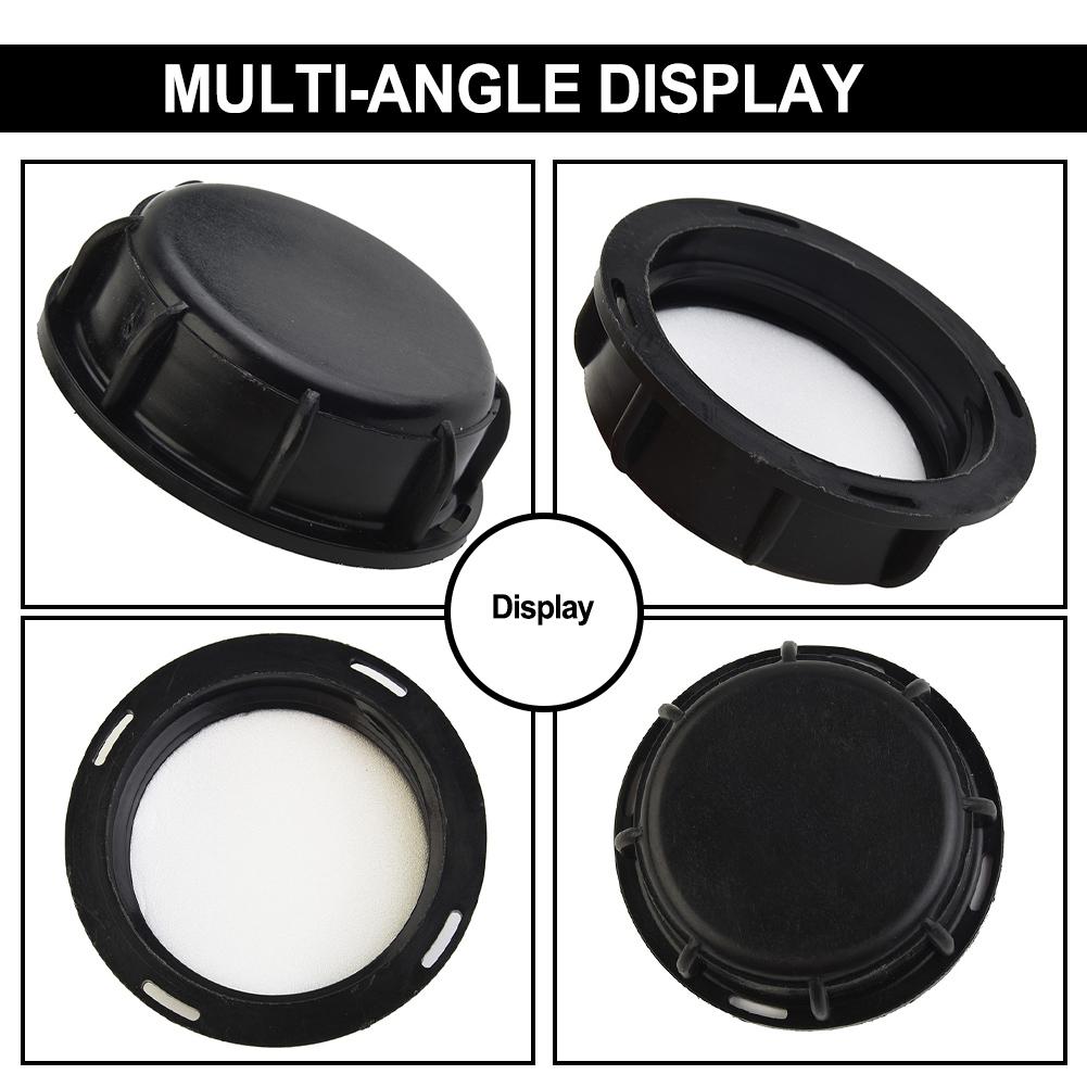 1 шт. Крышка для резервуара для воды IBC 1000 л, крышка, детали клапана, крышка для резервуара для воды, черная, полипропилен, садовые ирригационные соединительные инструменты