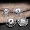 10 Pcs Fastener Transparent Snap Button Round Invisible Snap Button DIY   Sweater