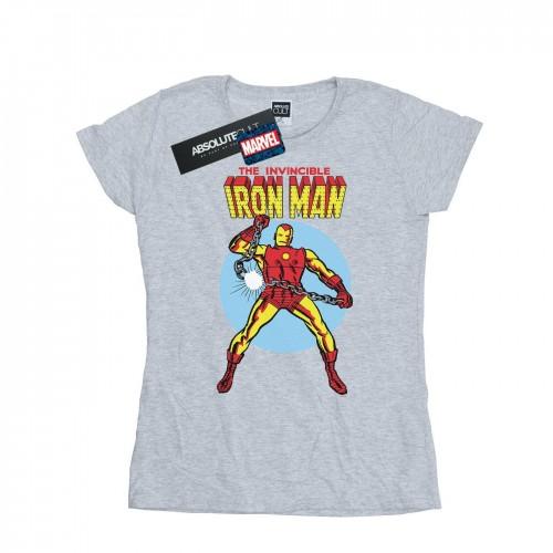 Marvel Womens/Ladies The Invincible Iron Man Cotton T-Shirt