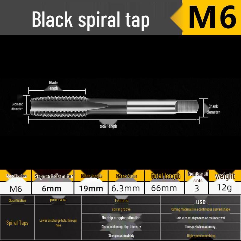 Серебряная спиральная и остроконечная метчиковая фреза M35 с высоким содержанием кобальта и титановым покрытием