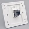 Female To Female CAT6 Gigabit Dual-Pass Network Wall Plug RJ45 LAN Faceplate Internet Straight Plug Outlet 86x86mm