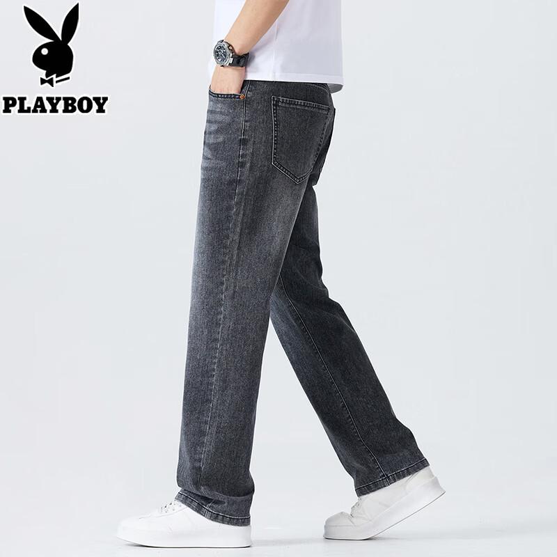 PLAYBOY Мужские свободные прямые джинсы