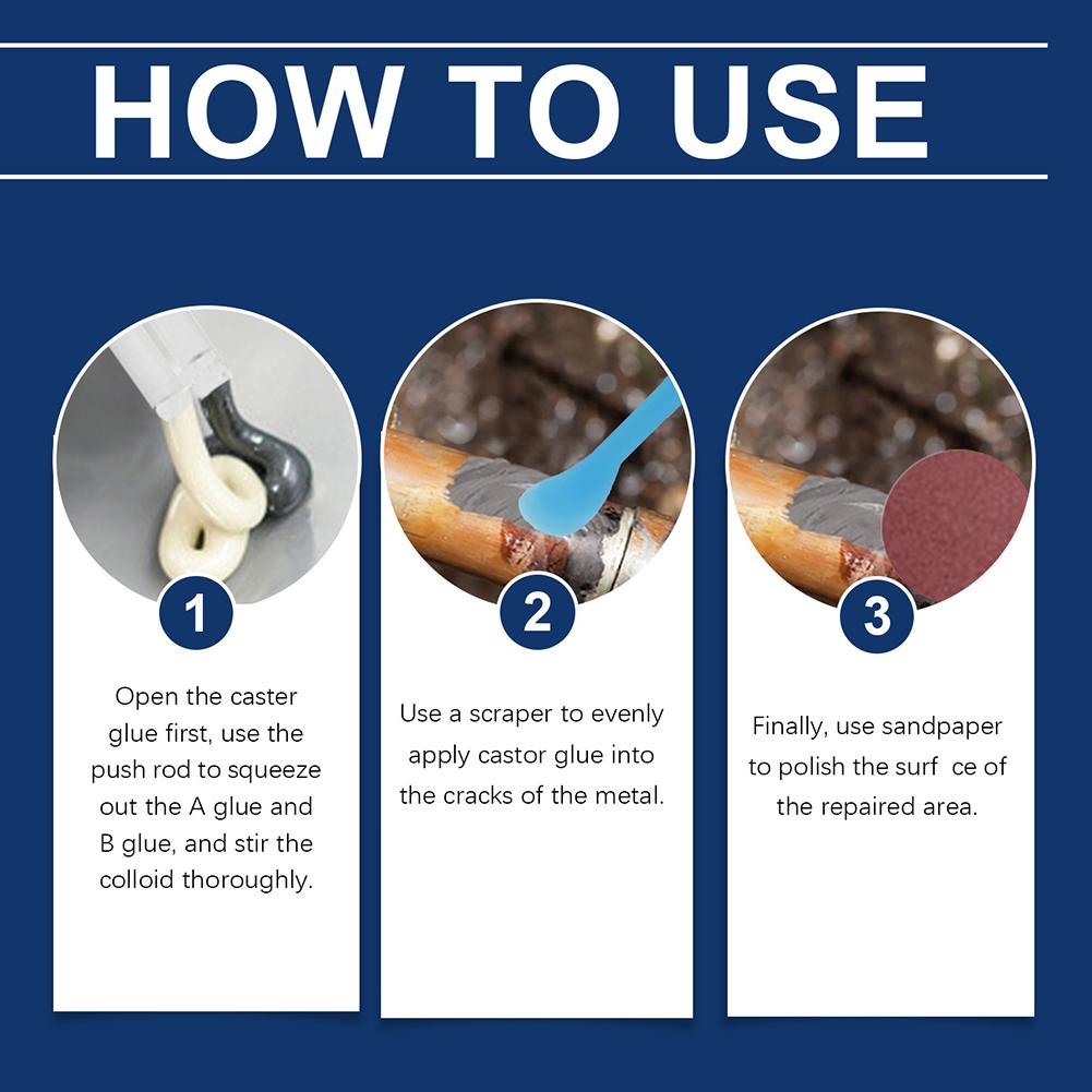 Strong Foundry Glue Strong Casting Welding Filler Metal Repair Agent Industrial Casting Glue Repair for Metal Welding & Casting